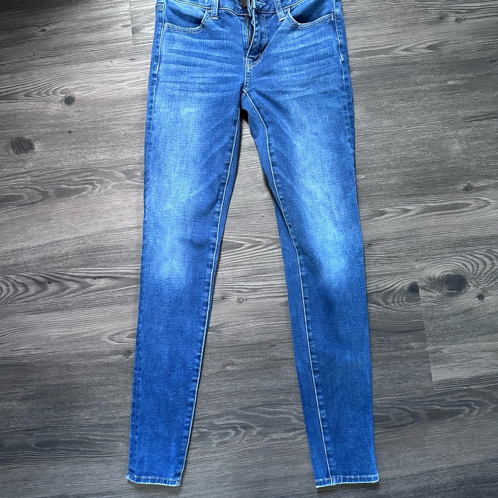 American Eagle Outfitters Blue Skinny Jeans
